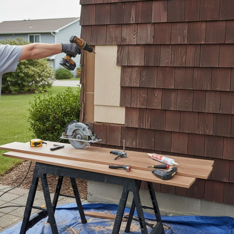 Shiplap Siding Repair
